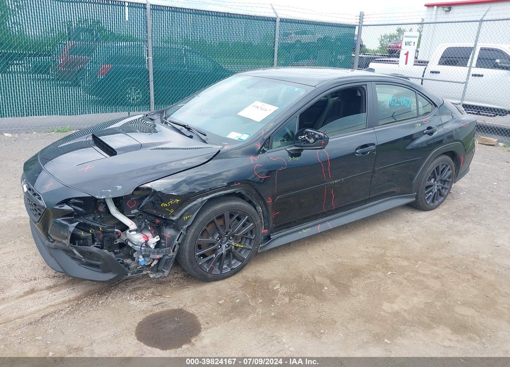 2022 SUBARU WRX PREMIUM VIN: JF1VBAF69N9015302