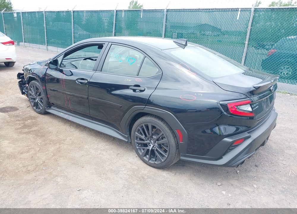 2022 SUBARU WRX PREMIUM VIN: JF1VBAF69N9015302