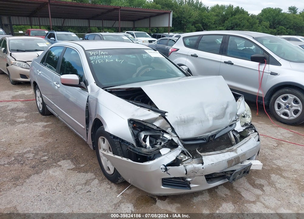 2006 HONDA ACCORD 2.4 LX VIN: 3HGCM56486G700024