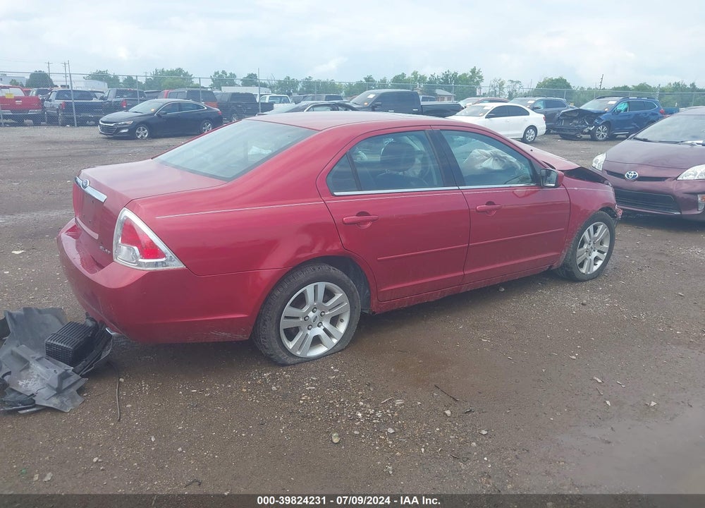 2006 FORD FUSION SEL VIN: 3FAHP08146R188063