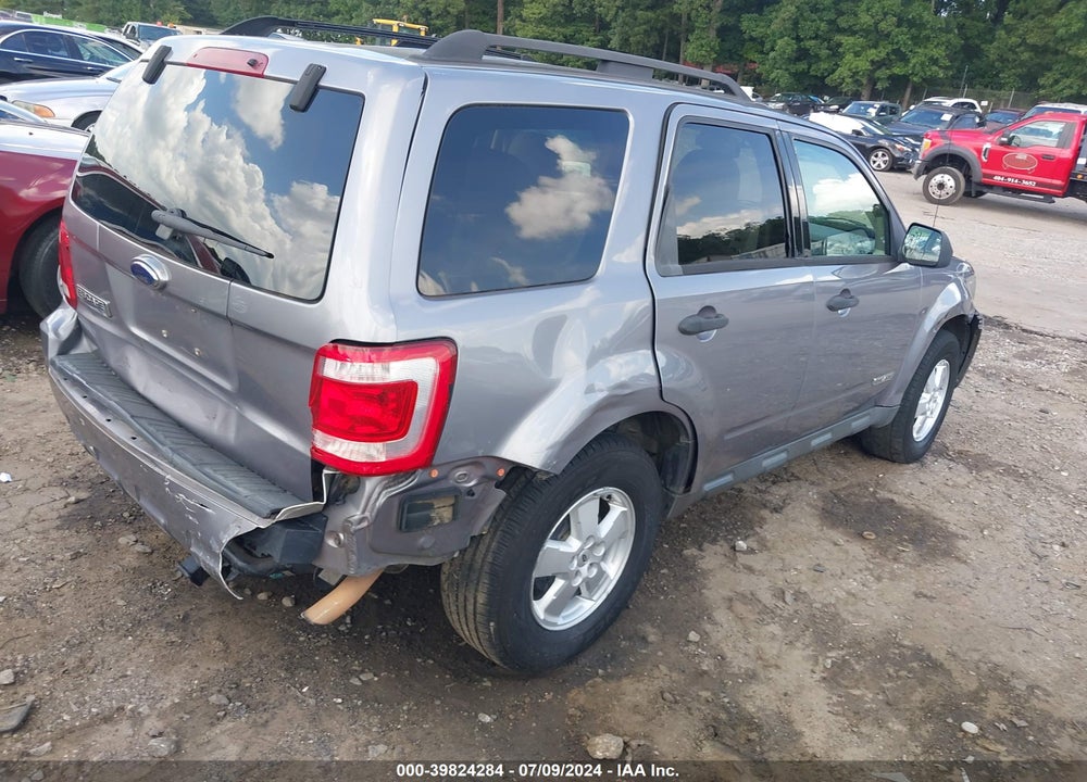 2008 FORD ESCAPE XLT VIN: 1FMCU03Z98KB45657