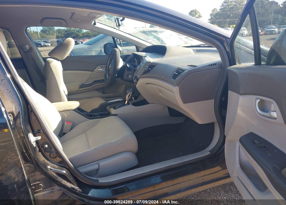 2012 HONDA CIVIC LX VIN: 2HGFB2F50CH301999