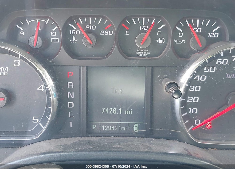 2019 GMC SIERRA 3500HD CHASSIS VIN: 1GD42TCY6KF258534