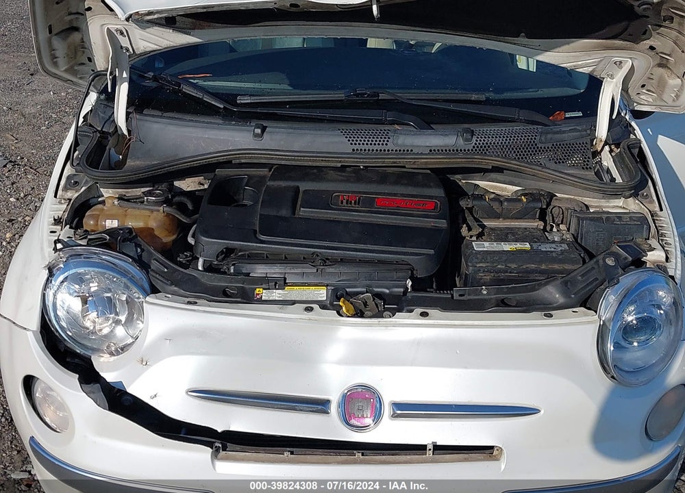 2012 FIAT 500 LOUNGE VIN: 3C3CFFCR6CT225222