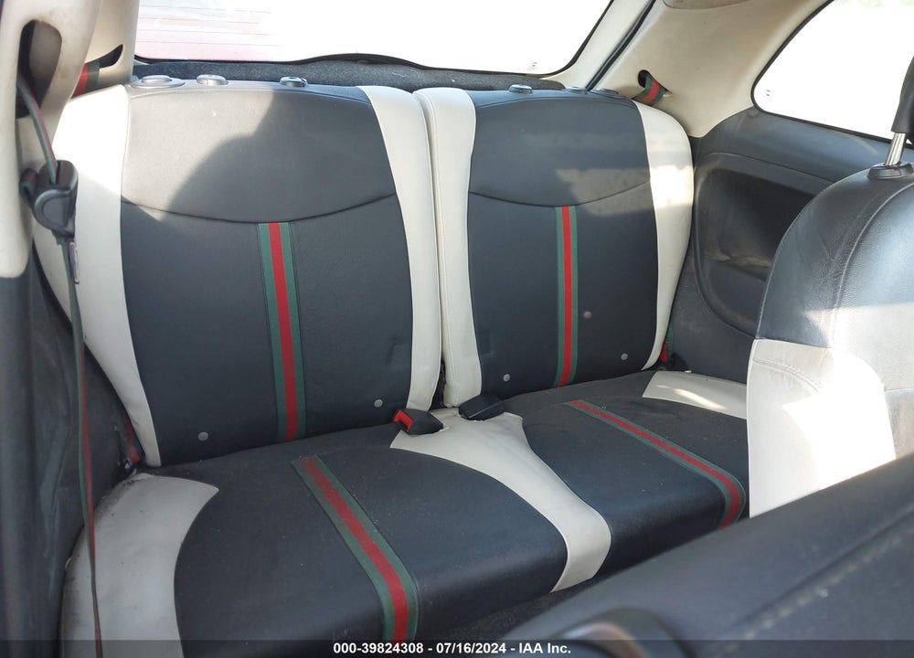 2012 FIAT 500 LOUNGE VIN: 3C3CFFCR6CT225222