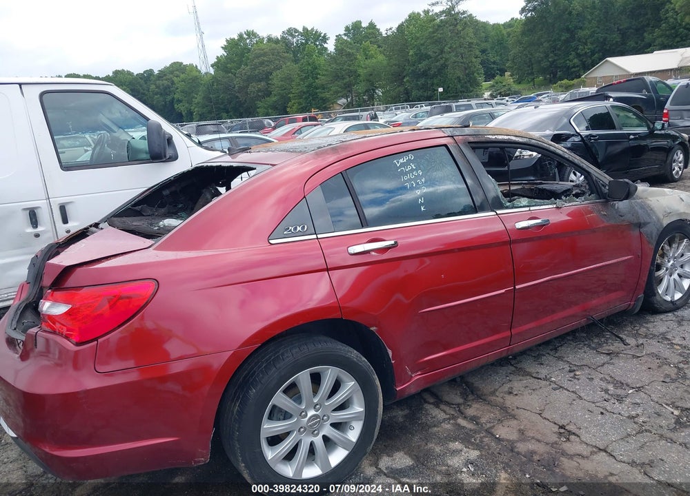 2014 CHRYSLER 200 LIMITED VIN: 1C3CCBCG7EN167608