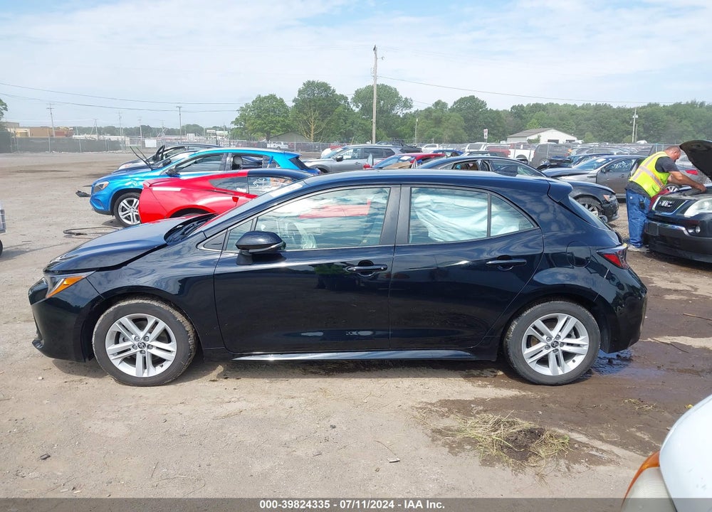 2019 TOYOTA COROLLA SE VIN: JTNK4RBE8K3072328