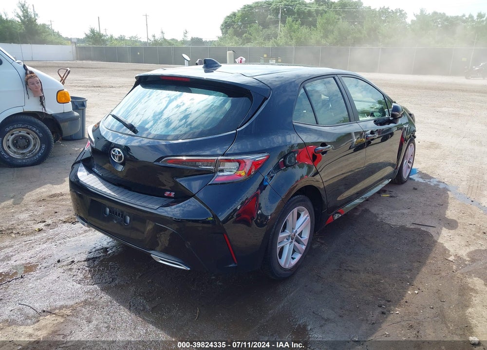 2019 TOYOTA COROLLA SE VIN: JTNK4RBE8K3072328
