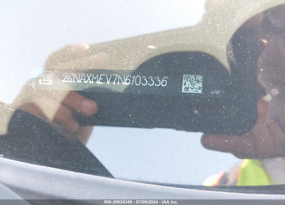 2022 CHEVROLET EQUINOX FWD RS VIN: 2GNAXMEV7N6103336