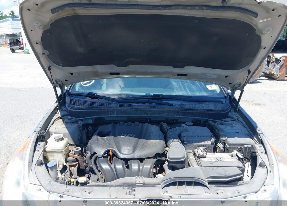 2011 HYUNDAI SONATA GLS VIN: 5NPEB4AC6BH077655