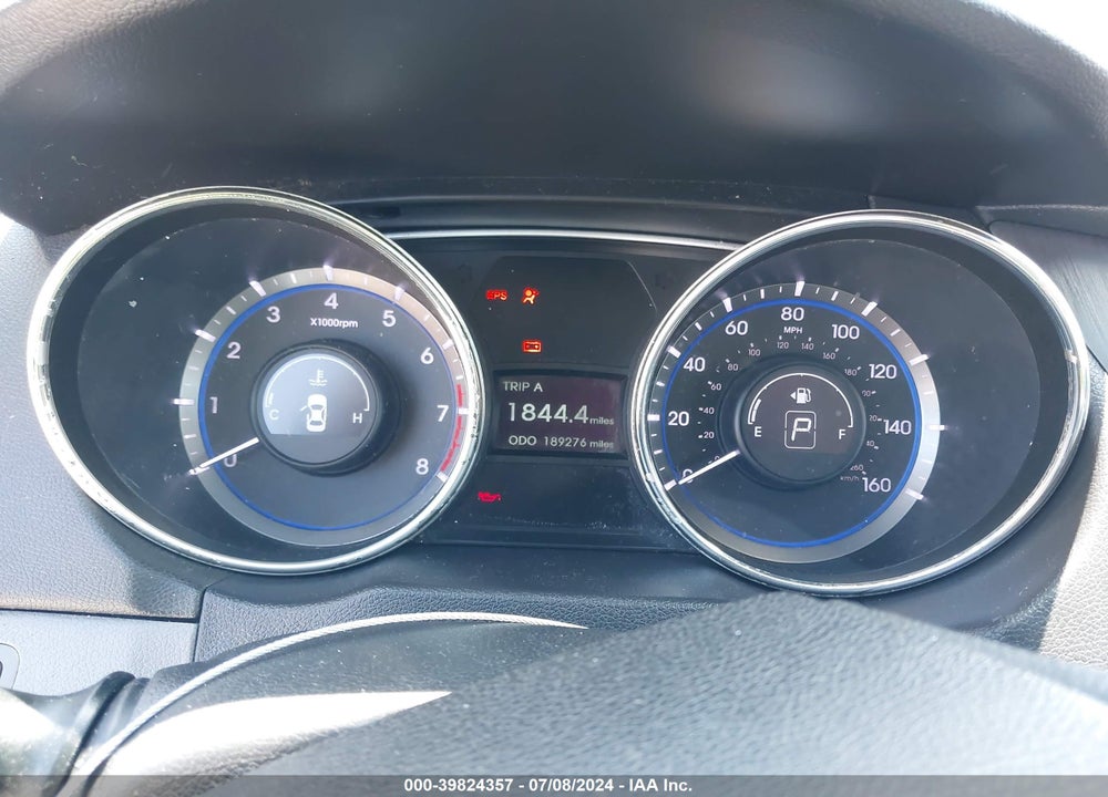 2011 HYUNDAI SONATA GLS VIN: 5NPEB4AC6BH077655