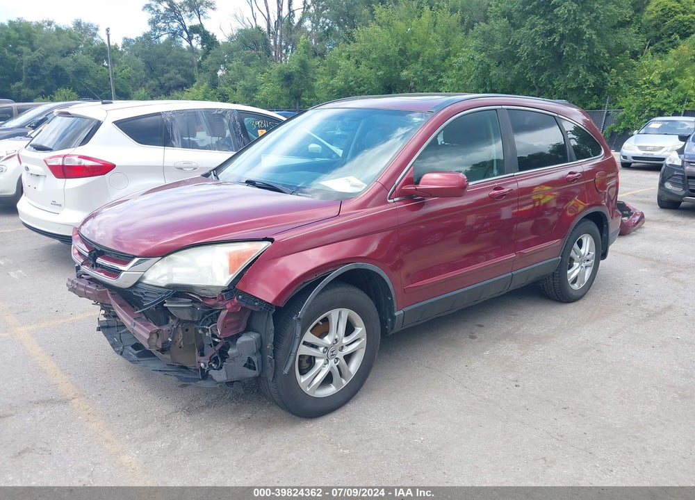 2011 HONDA CR-V EX-L VIN: 5J6RE4H77BL037186
