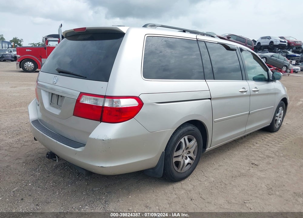 2006 HONDA ODYSSEY EX-L VIN: 5FNRL38676B450022