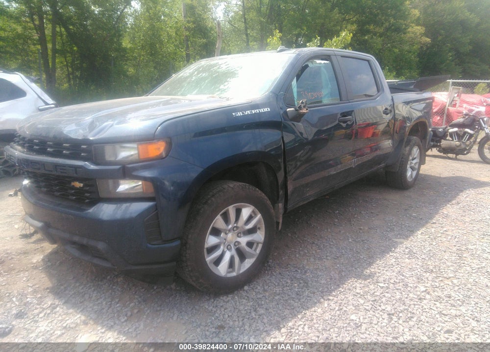 2021 CHEVROLET SILVERADO 1500 CUSTOM VIN: 3GCPYBEK9MG339709