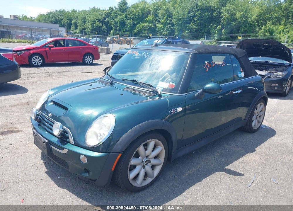 2007 MINI COOPER S VIN: WMWRH33527TJ43241