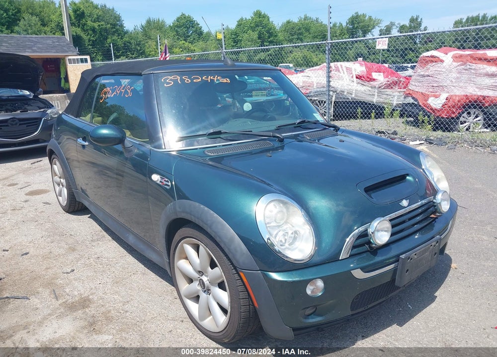 2007 MINI COOPER S VIN: WMWRH33527TJ43241