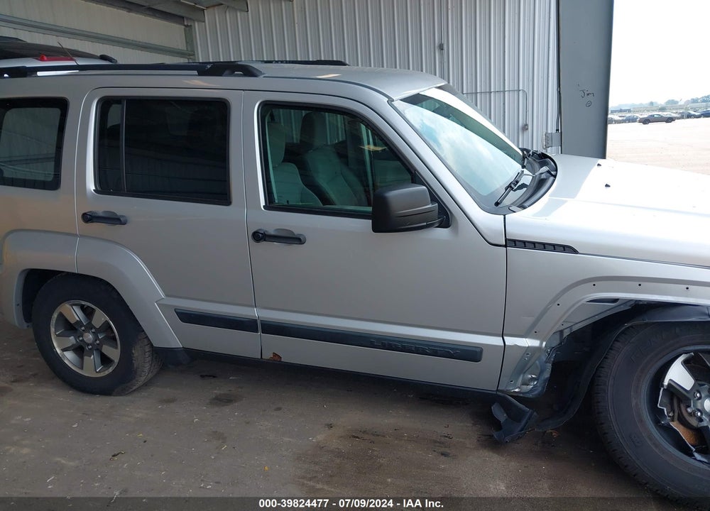 2008 JEEP LIBERTY SPORT VIN: 1J8GN28KX8W289620