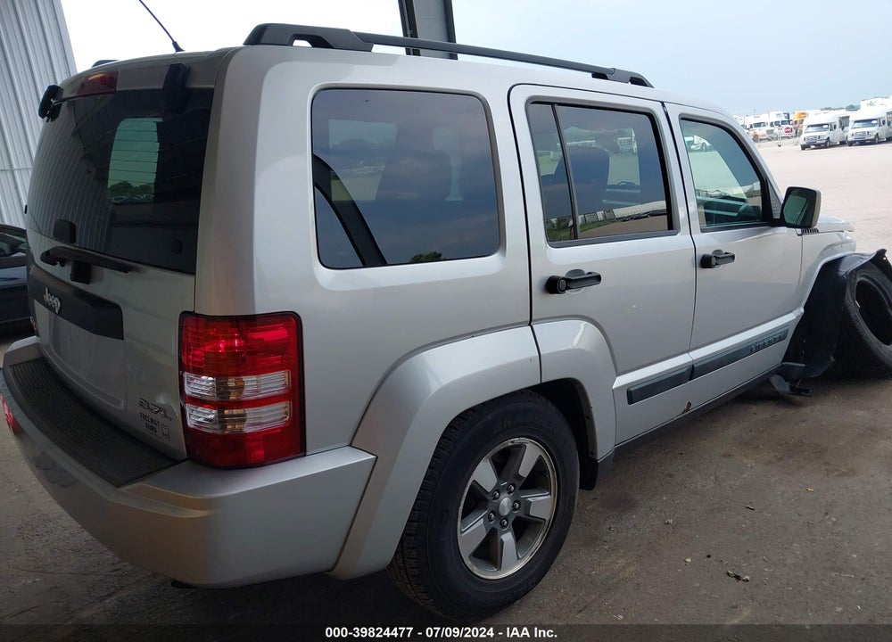 2008 JEEP LIBERTY SPORT VIN: 1J8GN28KX8W289620
