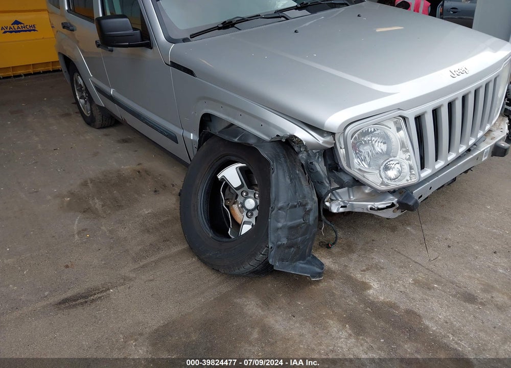 2008 JEEP LIBERTY SPORT VIN: 1J8GN28KX8W289620