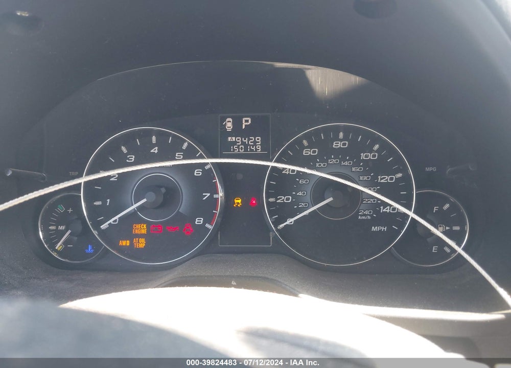 2010 SUBARU LEGACY 2.5I PREMIUM VIN: 4S3BMCG69A3246425