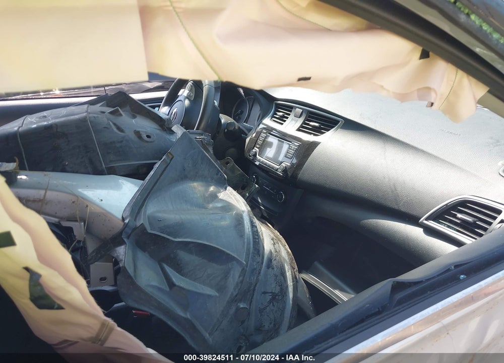 2017 NISSAN SENTRA SV VIN: 3N1AB7AP7HL709156