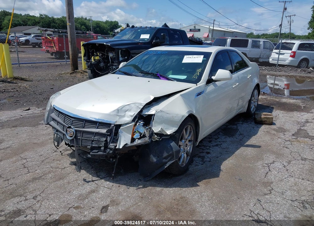 2008 CADILLAC CTS STANDARD VIN: 1G6DH577X80160475