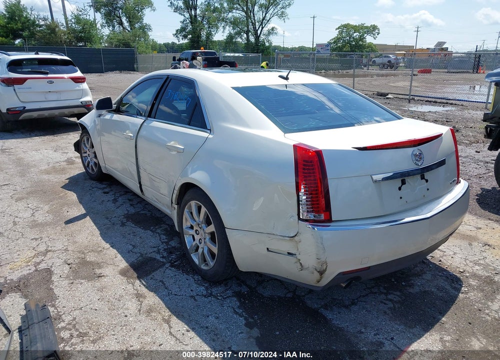 2008 CADILLAC CTS STANDARD VIN: 1G6DH577X80160475