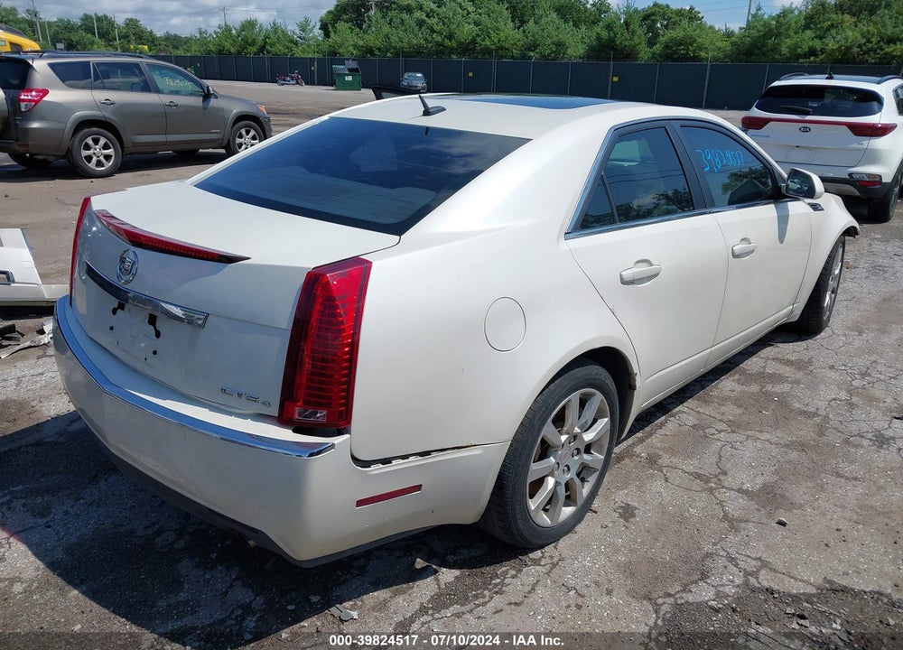 2008 CADILLAC CTS STANDARD VIN: 1G6DH577X80160475