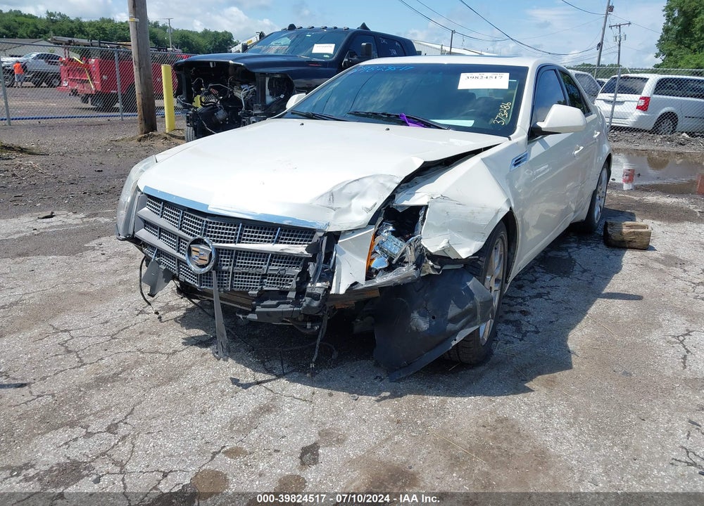 2008 CADILLAC CTS STANDARD VIN: 1G6DH577X80160475