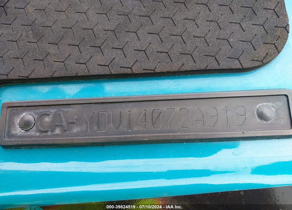2019 SEADOO --- VIN: YDV14072A919