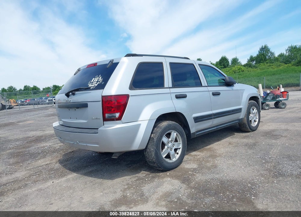 2005 JEEP GRAND CHEROKEE LAREDO VIN: 1J4HR48N35C516904