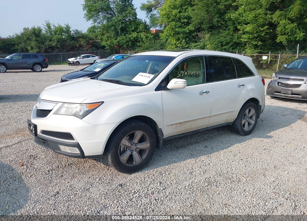2010 ACURA MDX TECHNOLOGY PACKAGE VIN: 2HNYD2H66AH516186
