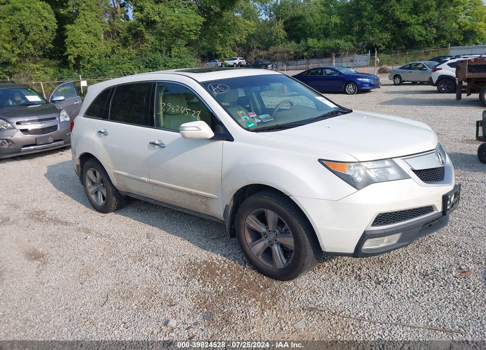 2010 ACURA MDX TECHNOLOGY PACKAGE VIN: 2HNYD2H66AH516186