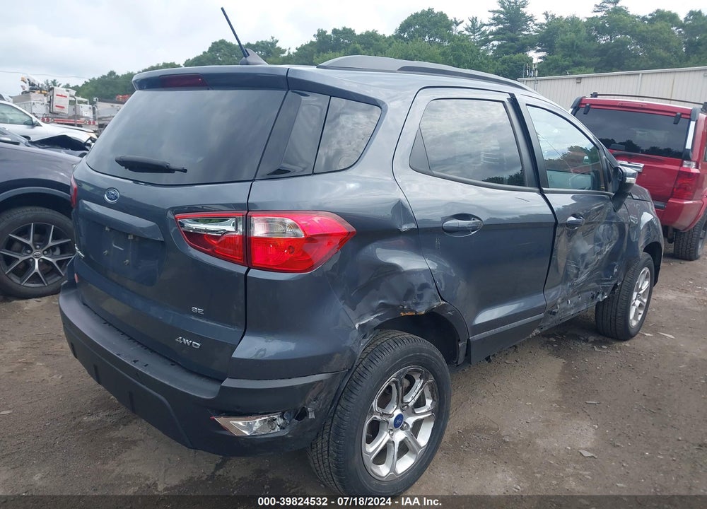 2022 FORD ECOSPORT SE VIN: MAJ6S3GL3NC468340