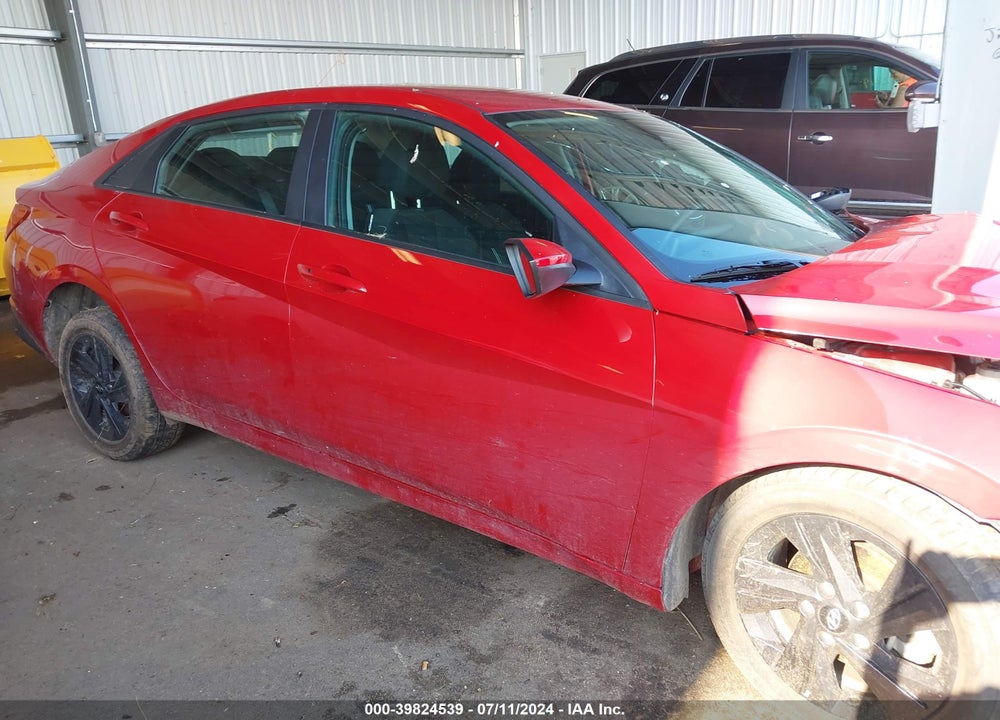 2021 HYUNDAI ELANTRA HYBRID BLUE VIN: KMHLM4AJ3MU009267