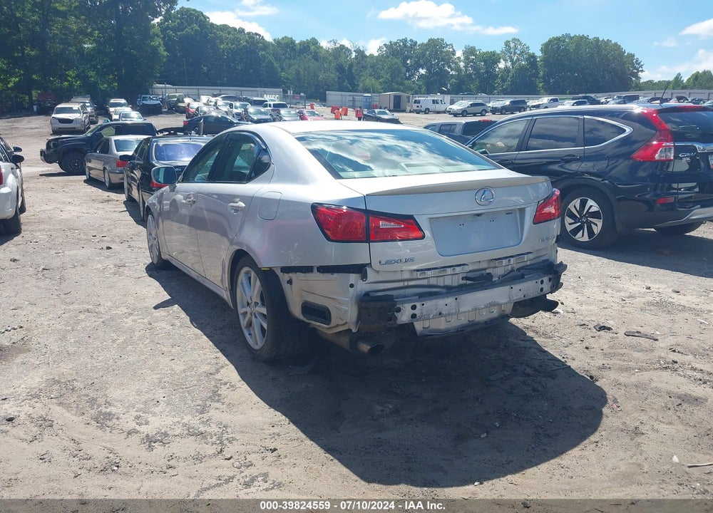2006 LEXUS IS 250 VIN: JTHBK262465022035