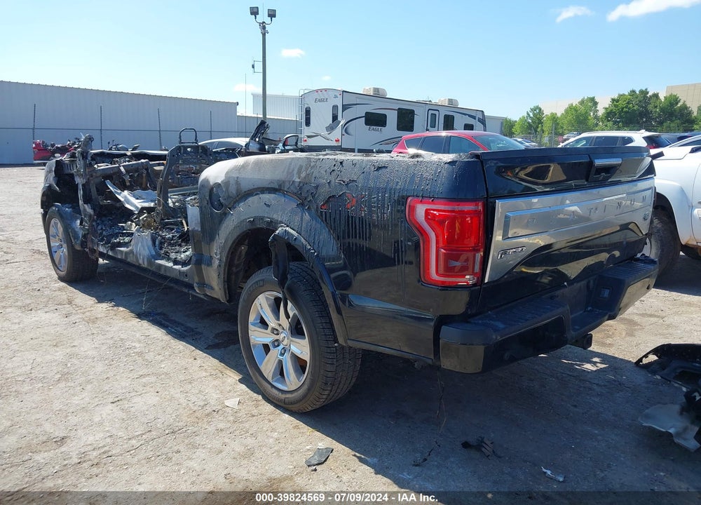 2015 FORD F-150 PLATINUM VIN: 1FTEW1EG1FFC92943