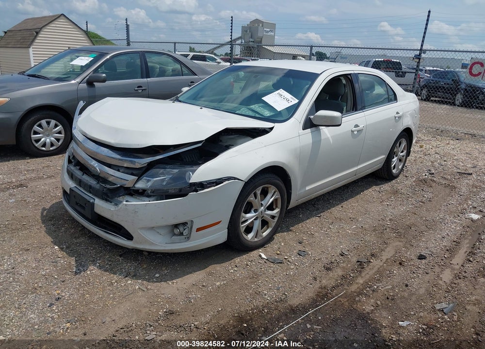 2012 FORD FUSION SE VIN: 3FAHP0HG7CR119562