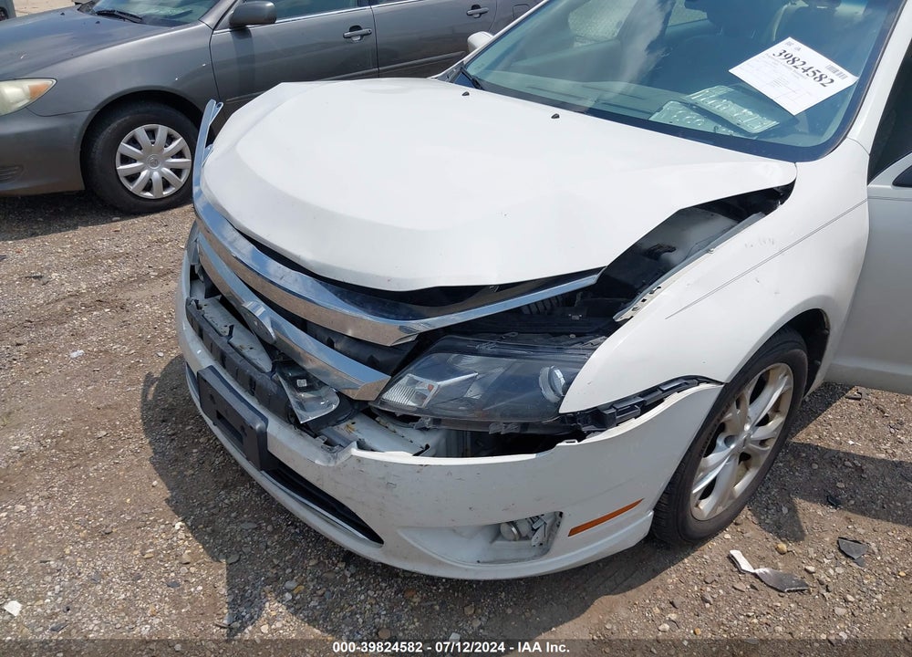 2012 FORD FUSION SE VIN: 3FAHP0HG7CR119562
