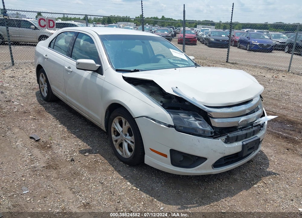 2012 FORD FUSION SE VIN: 3FAHP0HG7CR119562
