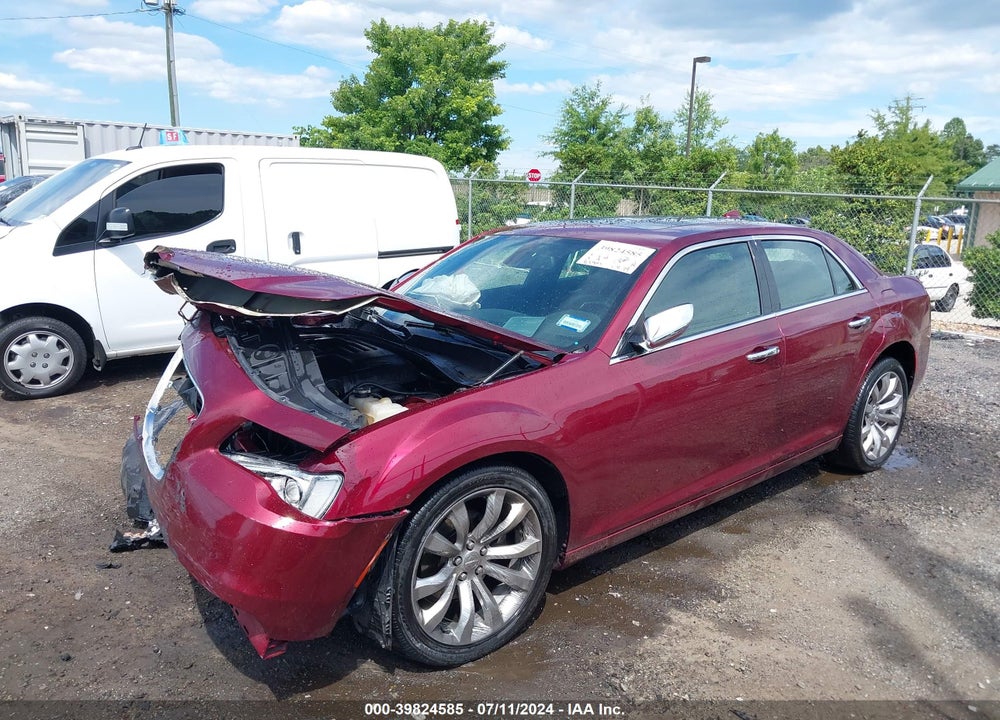 2018 CHRYSLER 300 LIMITED VIN: 2C3CCAEG3JH137502