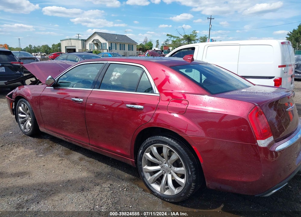 2018 CHRYSLER 300 LIMITED VIN: 2C3CCAEG3JH137502