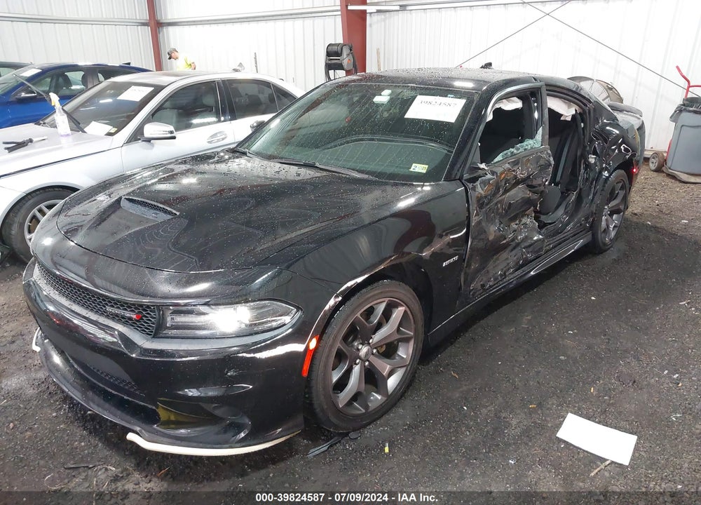2019 DODGE CHARGER R/T RWD VIN: 2C3CDXCT4KH587922
