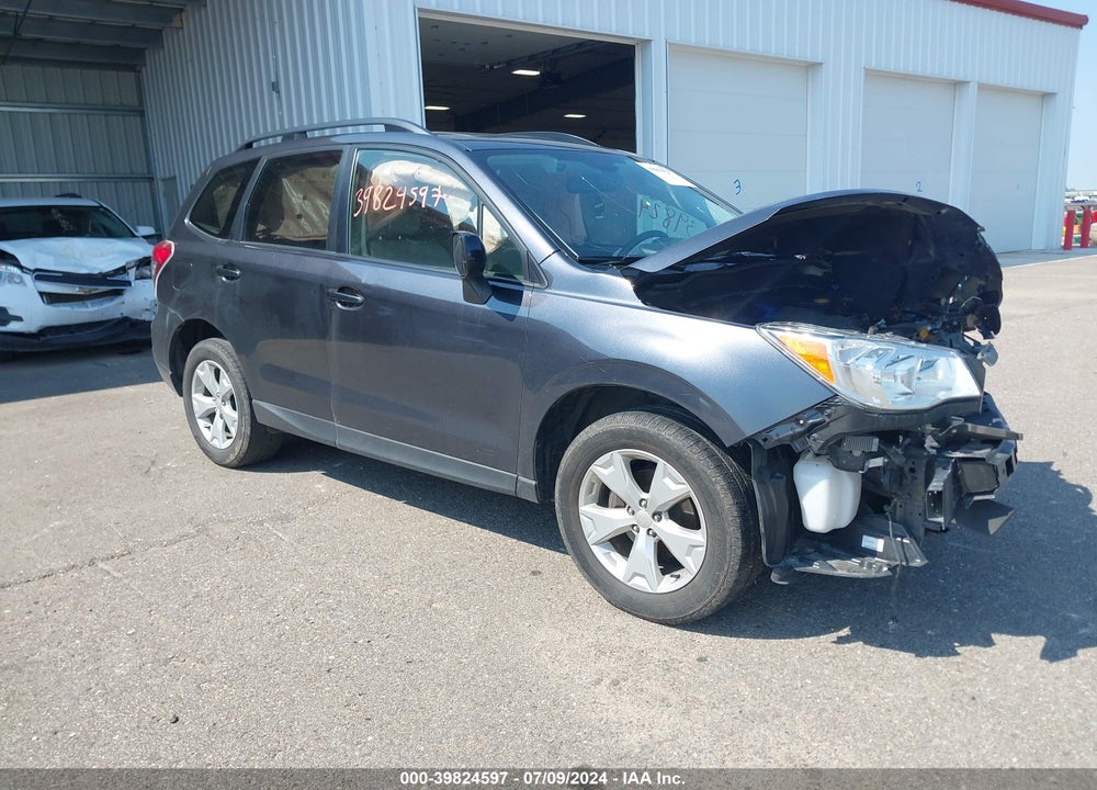 2016 SUBARU FORESTER 2.5I PREMIUM VIN: JF2SJAFC8GH547883
