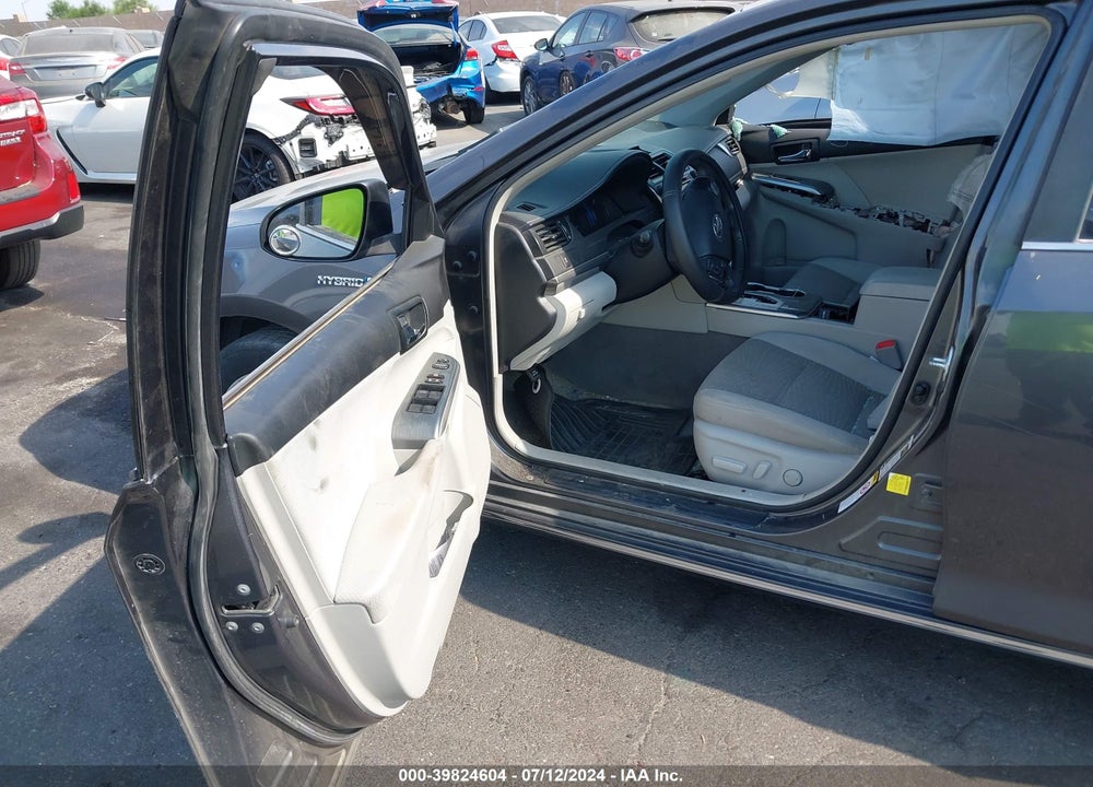 2012 TOYOTA CAMRY HYBRID XLE VIN: 4T1BD1FK9CU041506