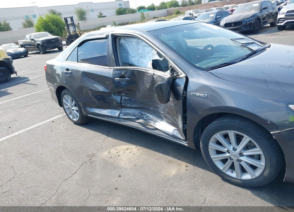 2012 TOYOTA CAMRY HYBRID XLE VIN: 4T1BD1FK9CU041506