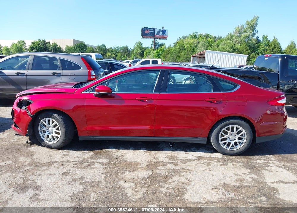 2013 FORD FUSION S VIN: 3FA6P0G73DR156392