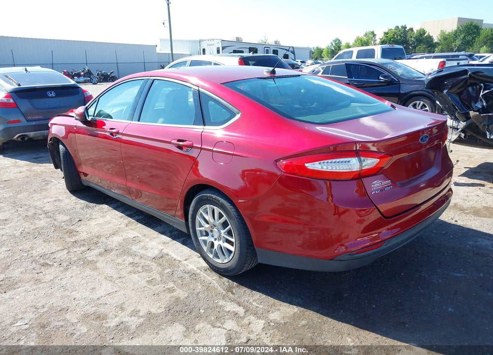 2013 FORD FUSION S VIN: 3FA6P0G73DR156392