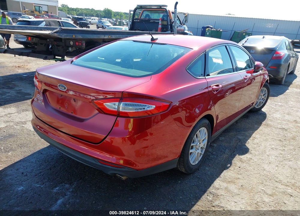 2013 FORD FUSION S VIN: 3FA6P0G73DR156392