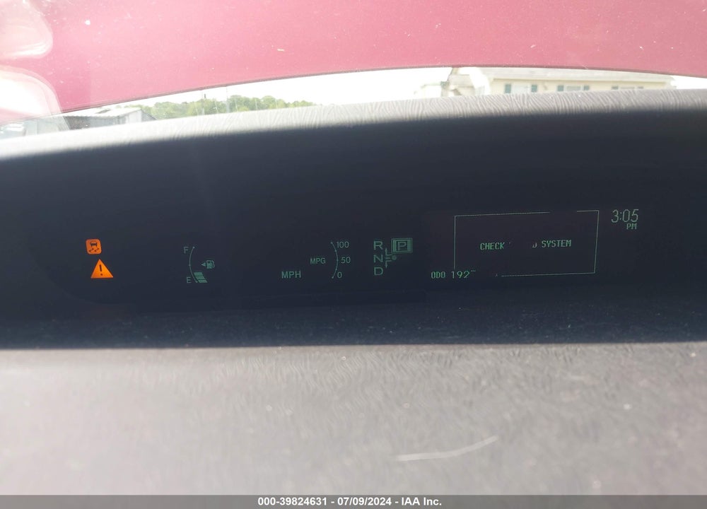 2011 TOYOTA PRIUS TWO VIN: JTDKN3DU3B0289046